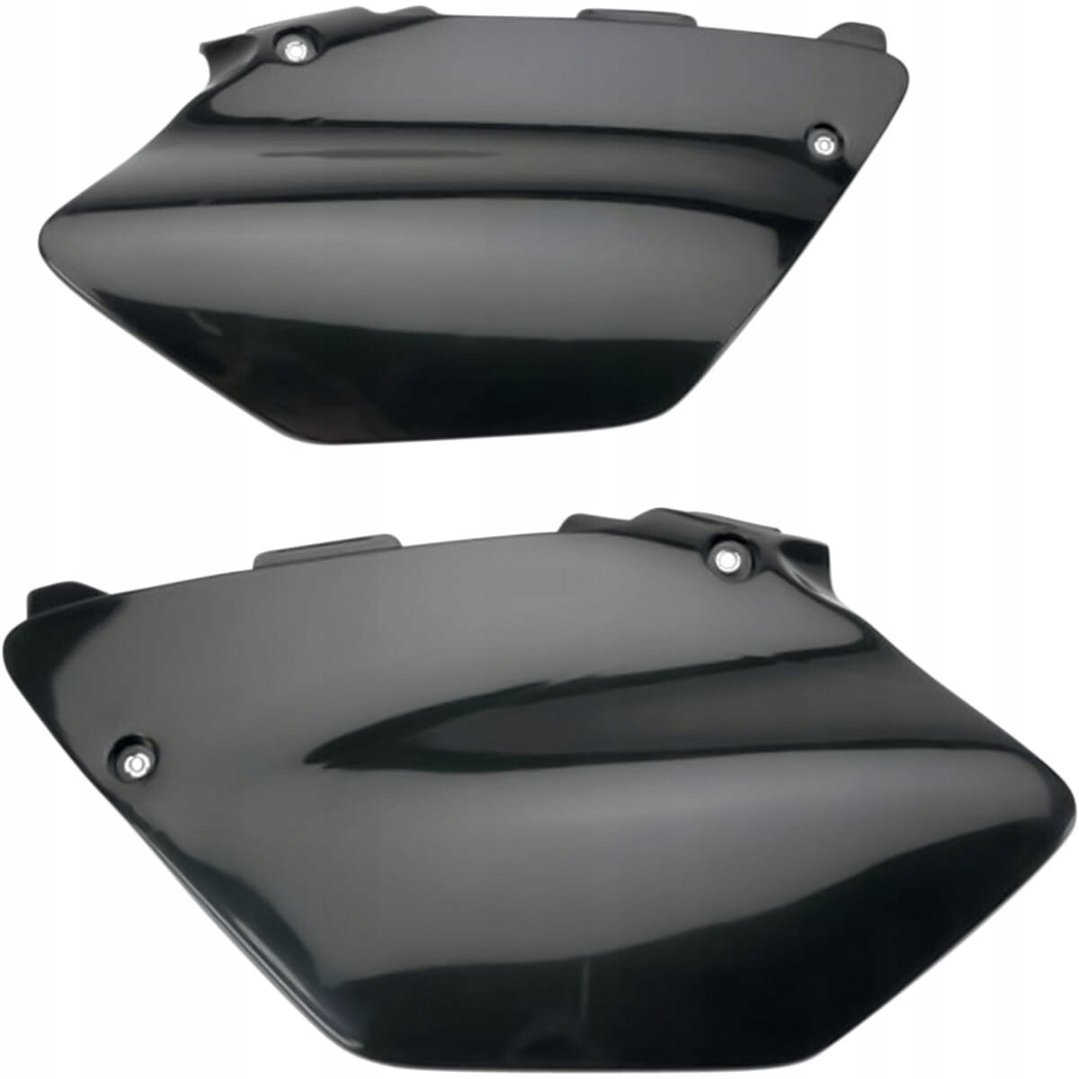 Panneaux arrières noirs Yamaha YZ 125 250 2006-2014 plaque laterale moto cross