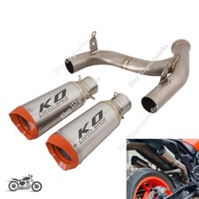 Exhaust Mid Link Pipe Left Right Escape Modif...