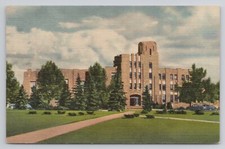 Wyoming Union Building University of Wyoming Laramie Wyoming Postcard