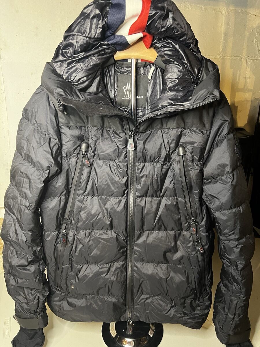 MONCLER GRENOBLE CANMORE Down Padded Jacket Puffer Coat Sz 0 MONCLER GRENOBLE CANMORE Down Padded Jacket Puffer Coat Sz 0