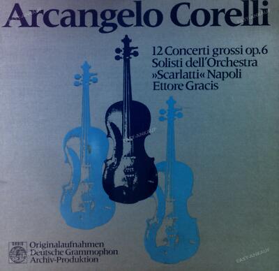 Arcangelo Corelli, I Musici - 12 Concerti Grossi Op6 3LP (VG+/VG+) '