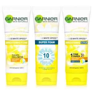 garnier scrub lemon
