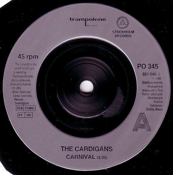 The Cardigans - Carnival ☆UK ORIG７″ LIFE Carnival - YouTube