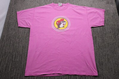Buc-ee's Follow Your Arrow Heavyweight Double-Sided Crew Neck T-Shirt Women's XL