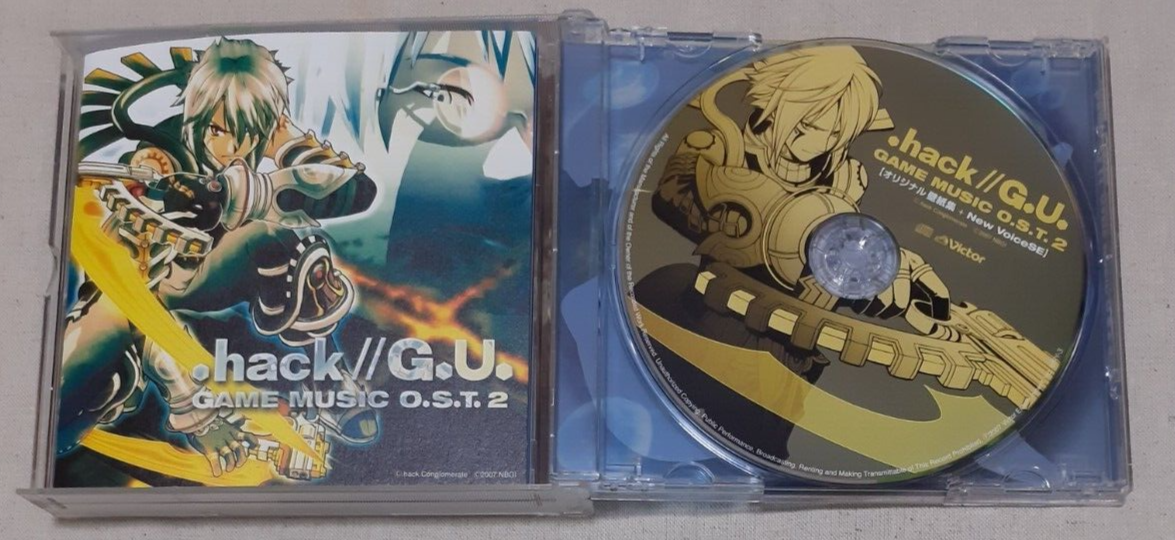 hack G.U. Game Music O.S.T. Limited Edi 1 & 2 Original