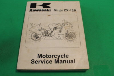 2002-2003 Kawasaki ZX12A R Service Manual : 99924-1278-02 | eBay