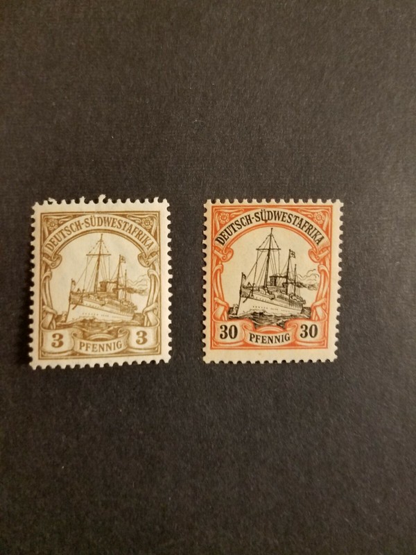 German Colonies Southwest Africa 1906 watermarked MNH