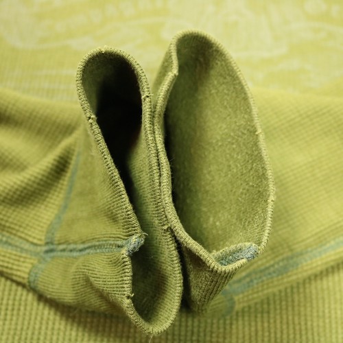 "Aeropostale 87" Herren Waffelstrick Thermo Shirt Langarm Logo olivgrün L - Bild 9 von 24