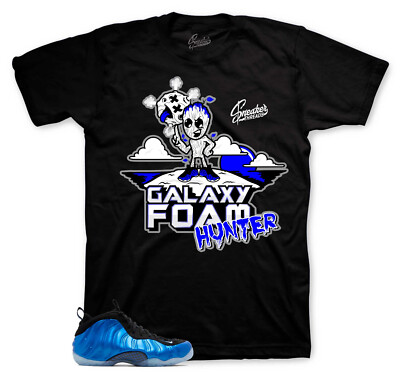 Sneaker Tees To Match Foamposite Royal Sneakers Foam Hunter
