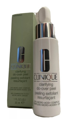 Clinique Clarifying Do-Over Peel Peeling Exfoliant 1 Fl Oz 30 ml- New in Box