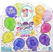 My Little Pony Toy Cutie Mark Crew Confetti Party Countdown Collectible 8 Pack w