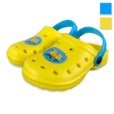 Minions Slippers Boys Baby Slippers Clog Clog Sandals Beach 3018