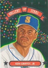 KEN GRIFFEY, JR.: 1992 DONRUSS GALLERY OF STARS INSERT CARD #GS-8