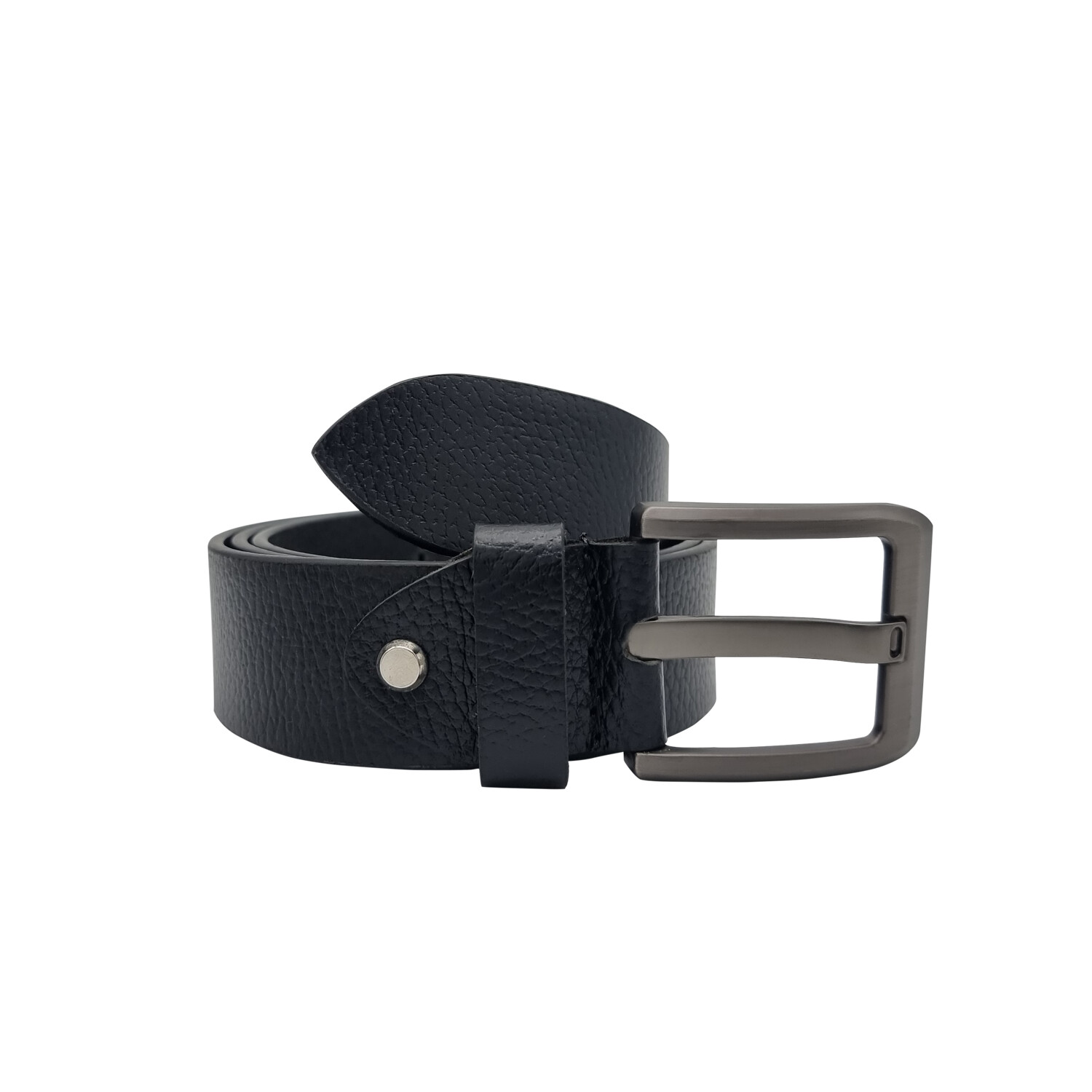 Mens Leather Belts Genuine Pure Leather Black Brown Trouser Jeans Belt