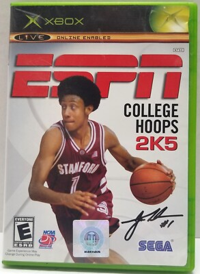 ESPN College Hoops 2K5 (Microsoft Xbox, 2004) Brand New Sealed Basketball Game