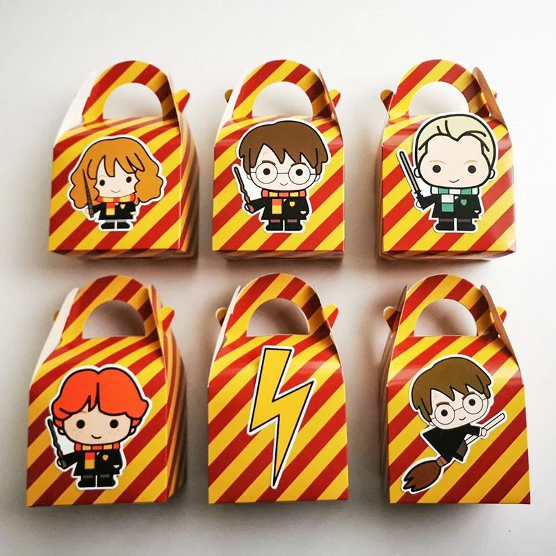 Harry Potter Party Candy Lolly Gift Box 6 Pack Harry Potter Party