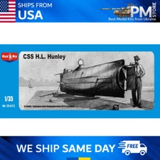 Mikro Mir 35-013 CSS H.L. Hunley 1863 Confederate submarine 1/35 scale kit