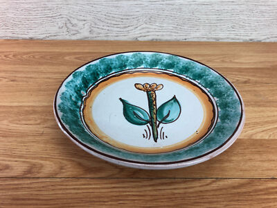Keramik Teller Santo Stefano di Camastra Pottery Sizilien