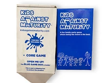 Kids Against Maturity Card Game Core Blue Game Box