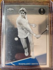 2021 Topps Chrome Tennis Margaret Smith Court #80 HOF