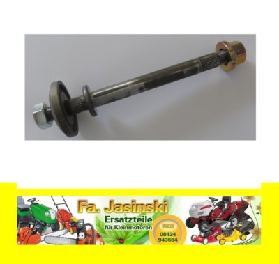 Murray Spindelwelle L= 197  Sicherungsmutter + Messer-Adapte 31600x65A