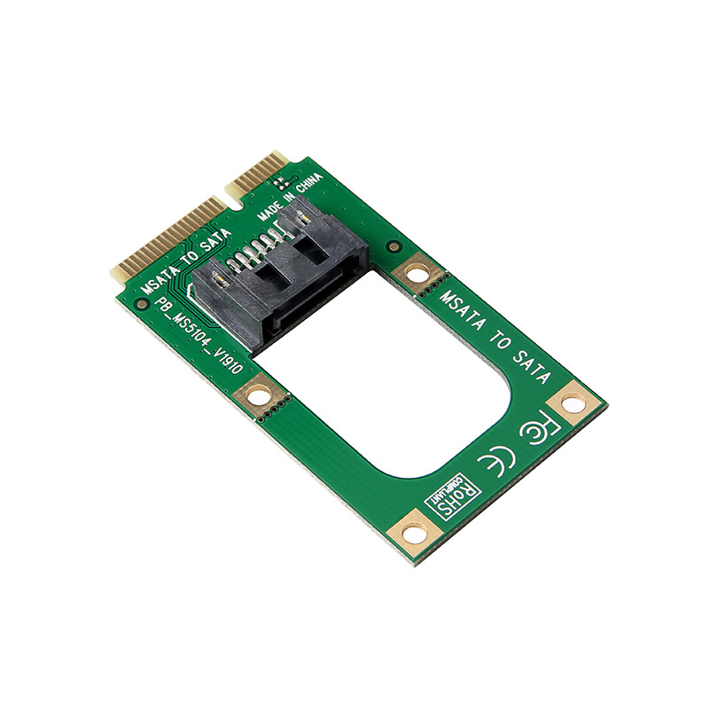 Mini SATA to SATA Card Converter from mSATA TO 7 Pin SATA