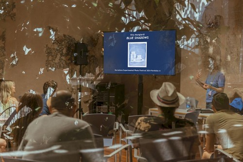 Cianotipia Cyanotype A3, SCARPE NEL BOSCO, Rita Mungiardi 2022 - Foto 10 di 12