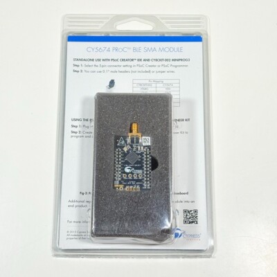 Cypress CY5674 PROC BLE SMA MODULE Programmer - BRANDNEU