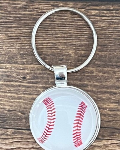 Sports Key Chain Zipper Pull Baseball Softball Soccer Water Polo Basketball RTS - Picture 2 of 13