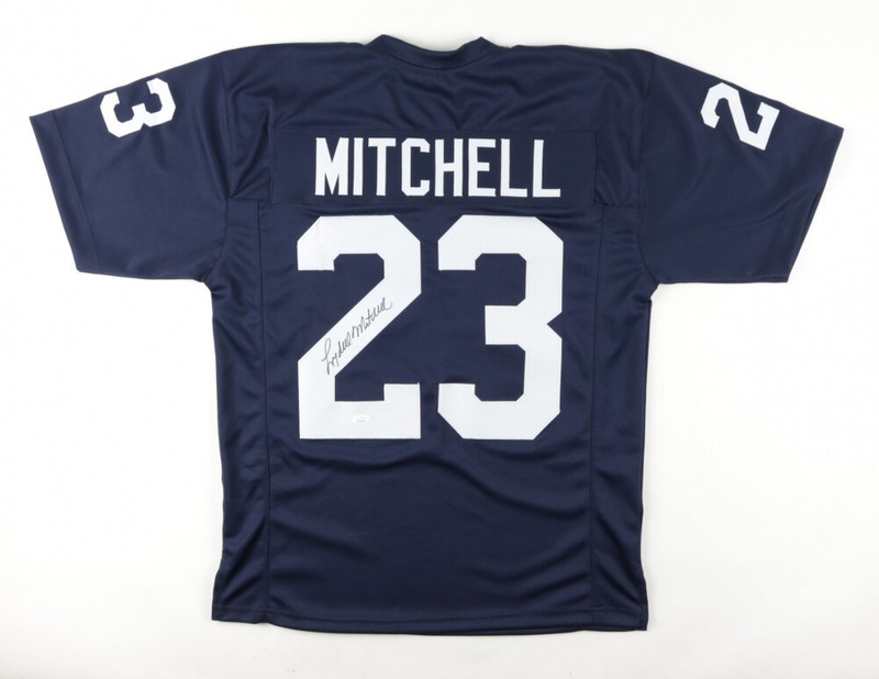 Lydell Mitchell Signed Penn State Nittany Lions Jersey (JSA COA) Colts R.B. 