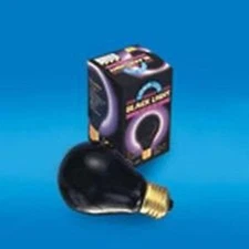  new BLACK LIGHT BULB 75 W glow halloween items supplies GLOWING IN THE DARK 