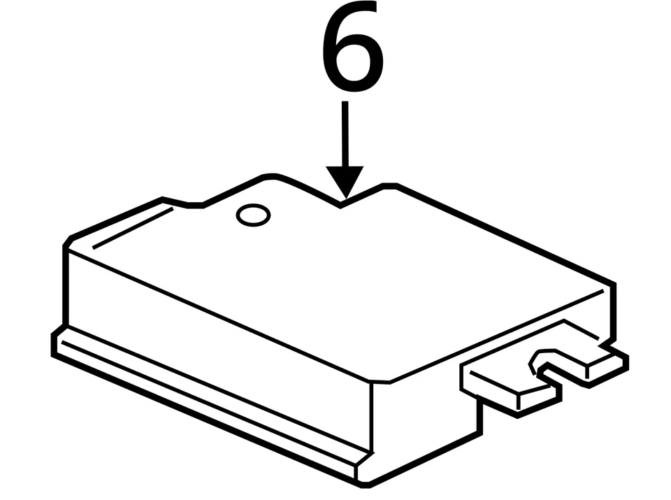 Chasis ECM Driver Assist Brújula Mano Izquierda Paquete Cubierta Se Adapta a 15-20 TLX 4166463 Foto 3 de 3