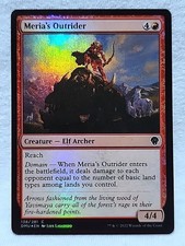 Meria's Outrider 138/281 Foil Common Dominaria United