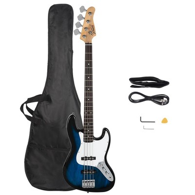 Glarry Electric GJazz Bass Guitar Rosewood Fingerboard for Beginner