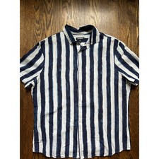 Express Men s short sleeve button down size L