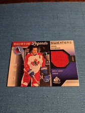 2021-22 Doug Gilmour SP Game Used Hall of Fame Legends Sweaters Jersey #HOF-DG