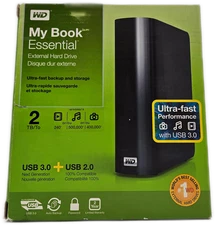 WD My Book 1TB External HDD USB 2.0 Black