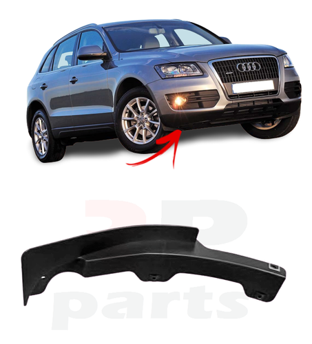 Chromemaster | Protezione paraurti Posteriore | Compatibile con Audi Q5 SQ5 2008-2016 | Acciaio inossidabile INOX spazzolato, Argento opaco | Protezione paraurti protegge la vernice del paraurti