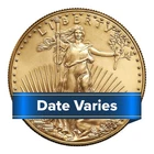 $25 American Gold Eagle 1/2 oz Random Year Brilliant Uncirculated