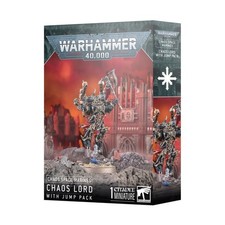 GW Warhammer 40k Chaos Lord w/Jump Pack SW New 