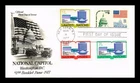 DR JIM STAMPS US COVER FLAG OVER CAPITOL UNITED NATIONS FDC COMBO ARTCRAFT