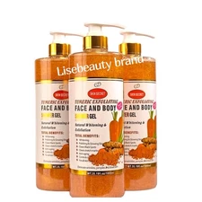 Skin Secret Turmeric Exfoliating Face And Body Shower Gel X1