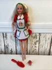 1997 BARBIE - 17236 - NEW WITHOUT BOX - SPECIAL ED - RED DRESS, SHOES, BRUSH