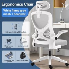 Home Office Chair Desk Computer Chair Adjustable Ergonomic with Lumbar Support