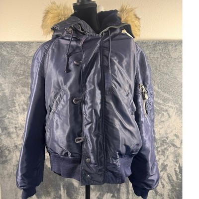 VTG 40s/50s Aviator Clothing Co. US Air Force N-2A Snorkel Bomber Jacket Large