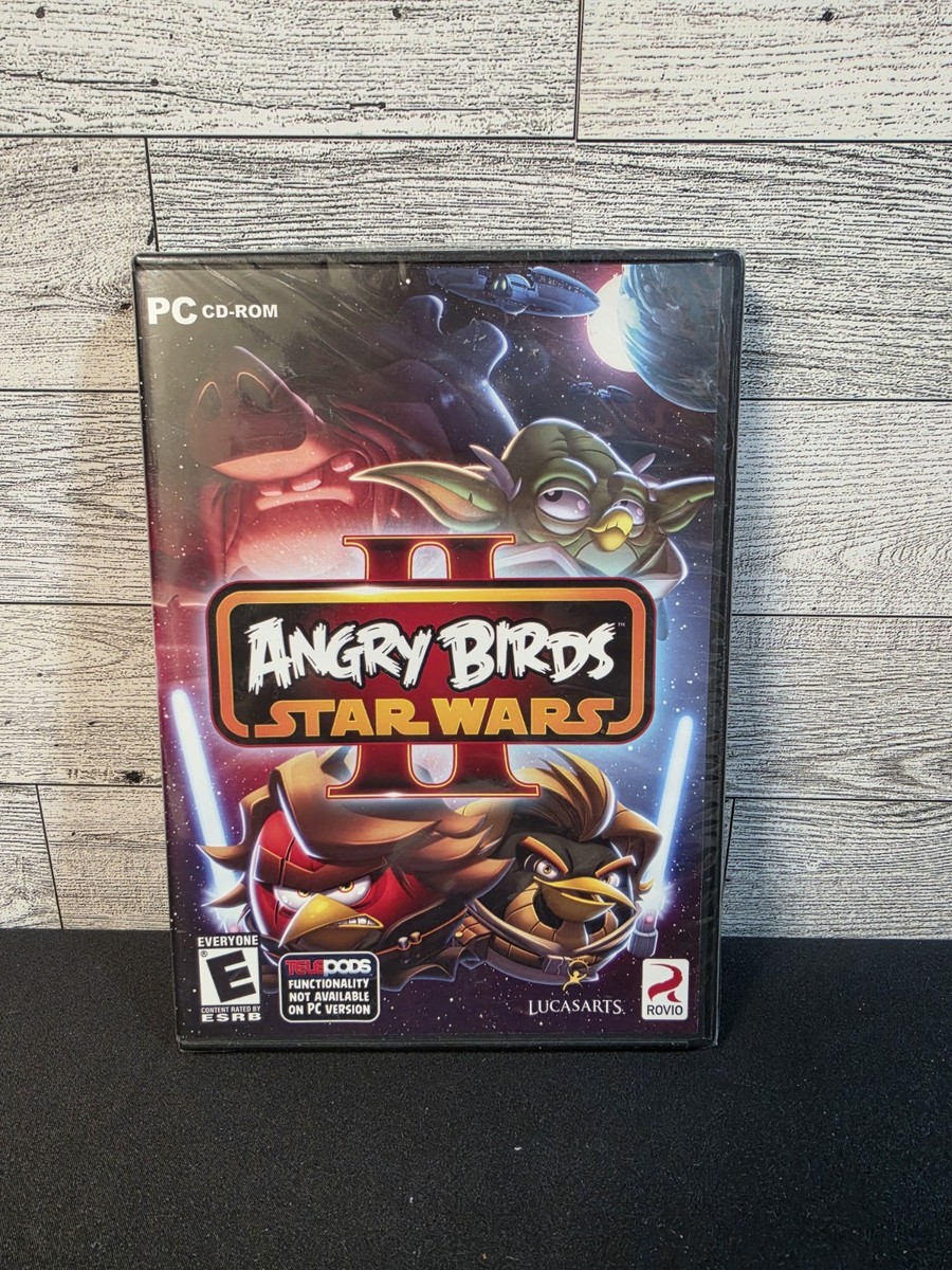 Angry Birds Star Wars II 2 Windows PC 2013 CD-Rom Brand New SEALED