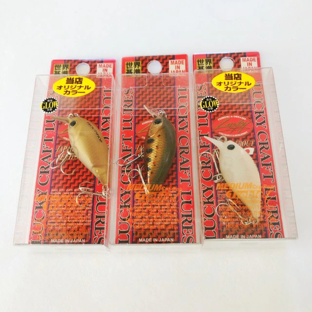 LUCKY CRAFT/Lucky Craft Medium Cra-Pea 2.8 Set of 3 Area Plugs - Image 1