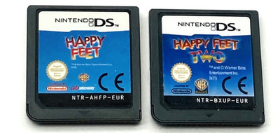 Bundle Happy Feet und Happy Feet Two 2 Nintendo DS Module