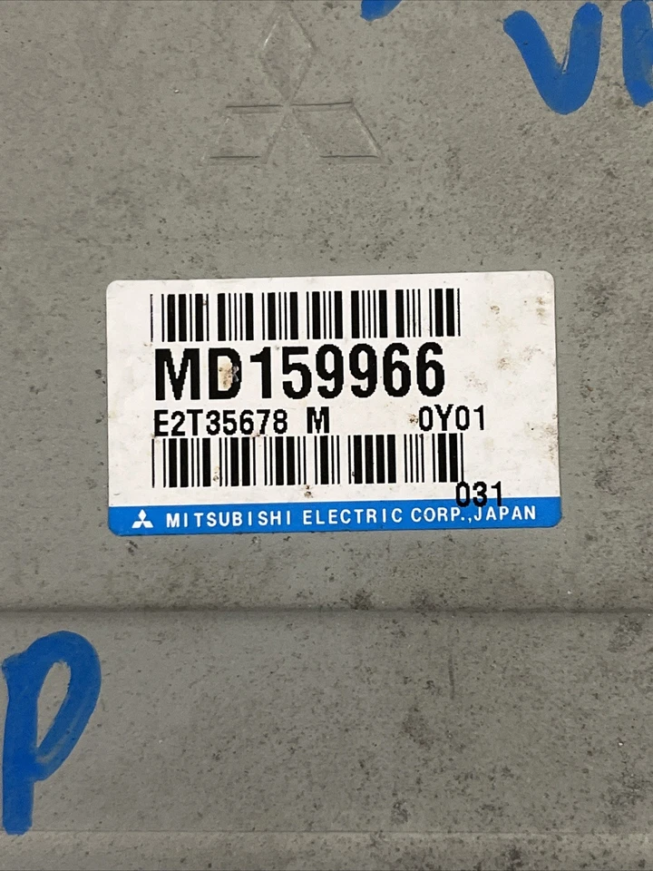 MÓDULO INFORMÁTICO ECU MOTOR 3,0 L M/T MITSUBISHI 3000GT VR4 RECONSTRUIDO 91-92 MD159966 Foto 3 de 4