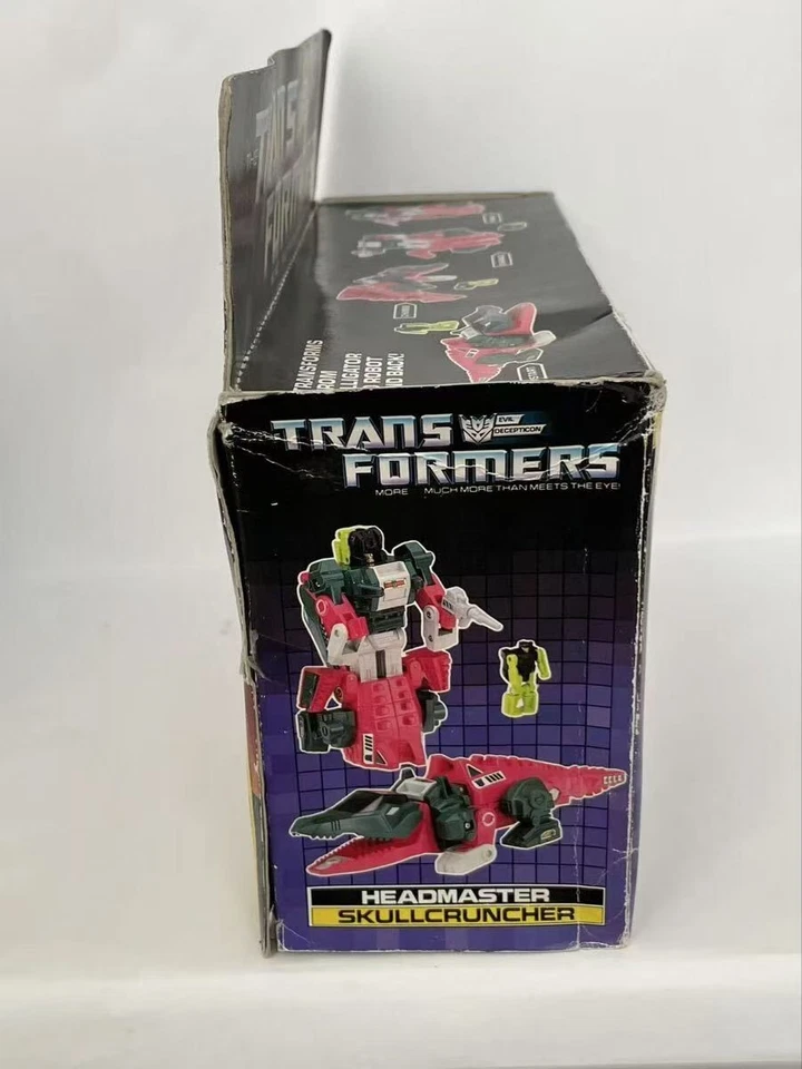 Transformers G1 Headmasters - Skullcruncher mib mosc - Image 4 of 4